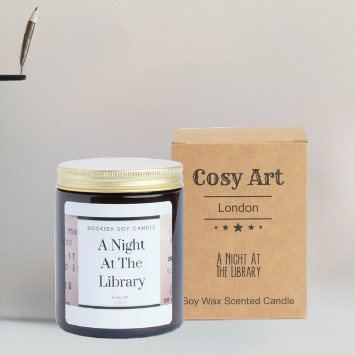 A Night At The Library 180ml Book Lovers Candle