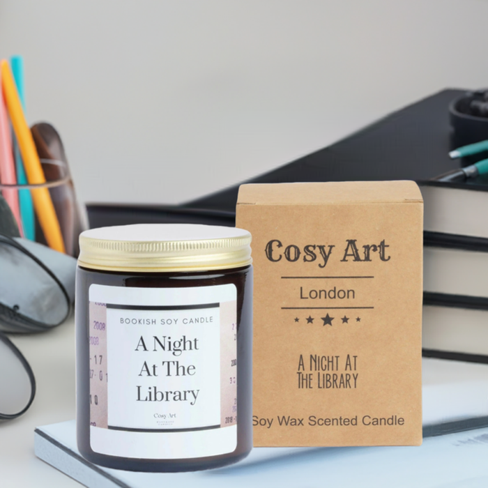 A Night At The Library 180ml Book Lovers Candle