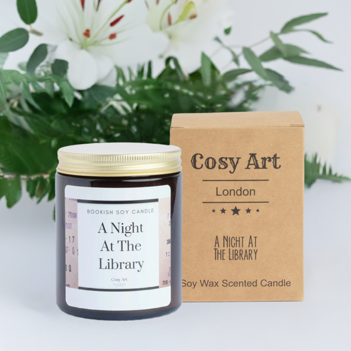 A Night At The Library 180ml Book Lovers Candle